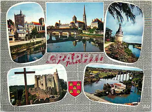 Cartes postales Chateau de Touffou Saint Savint Chateau de Morthemer Angles sur l'Anglin le Poitou Touristique