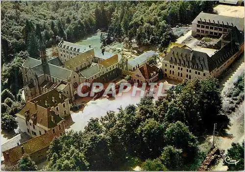 Cartes postales Abbaye Ste Marie de la Pierre qui Vire (Yonne) Vue generale