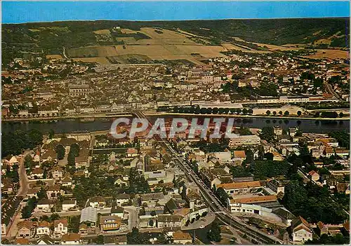 Cartes postales Joigny (Yonne) vue aerienne