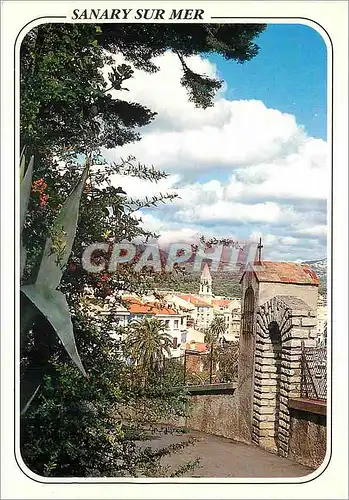Cartes postales Sanary S Mer La montee de l'Oratoire Au Soleil de la Cote d'Azur