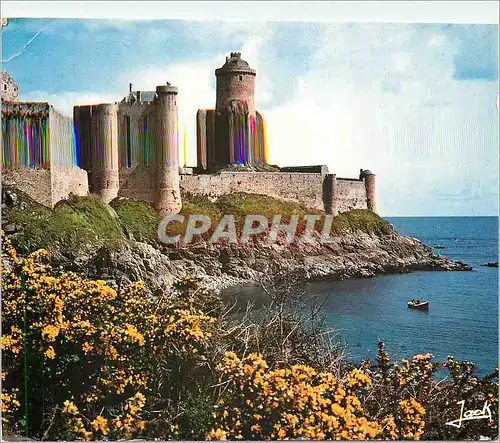Cartes postales moderne Fort la Latte Couleurs de Bretagne