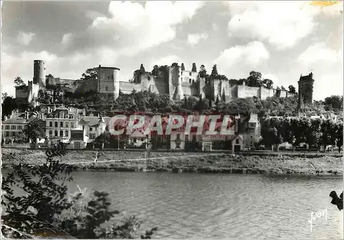 Cartes postales moderne Chinon (I et L) vue d'ensemble du Chateau