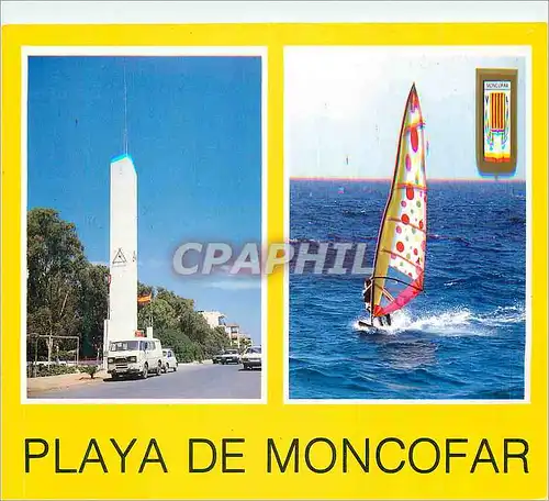 Cartes postales moderne Playa de Moncofar Cost del Azahar Planche a voile