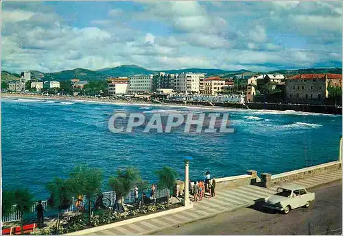 Cartes postales moderne Zarauz Vue partielle