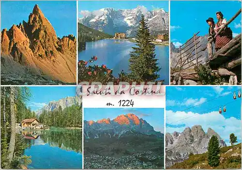 Cartes postales moderne Saluti da Cortina
