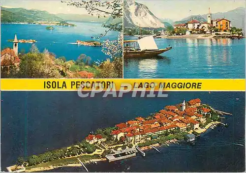 Cartes postales moderne Isola Pescatori (Lago Maggoire)