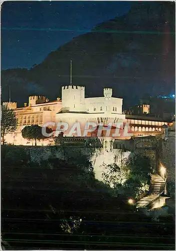 Cartes postales moderne Principaute de Monaco Le Palais Princier