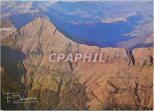 Cartes postales moderne le puy mary (1785 m) et la breche de rolland (cantal)