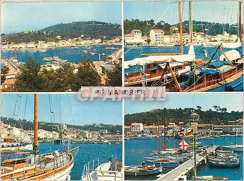 Cartes postales moderne Lumiere et beaute de la cote d azur saint mandrier Bateaux