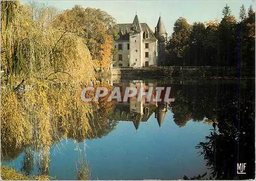 Moderne Karte Nieul (hte vienne) chateau du xv siecle remanie et restaure au debut du siecle dernier