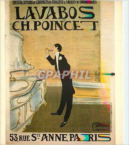 Cartes postales moderne Mode Lavabos Ch oincet Rue Ste Anne Paris