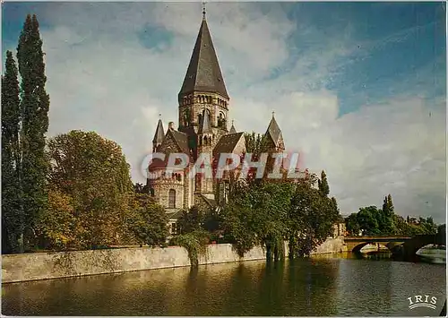 Cartes postales moderne Metz 57000 (moselle) le temple protestant