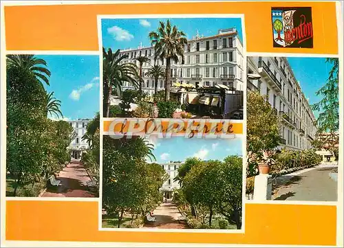 Cartes postales moderne L orangeraie mutuelle generale des ptt menton