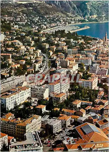 Moderne Karte Mutuelle generale des ptt l orangeraie Rue Partouneaux Menton Vue generale aerienne