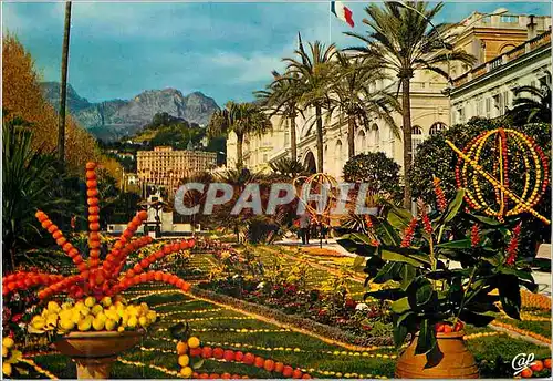 Moderne Karte Menton cote d azur carrefour mondial du tourisme cite des fruits d or