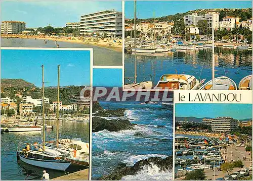 Cartes postales moderne Souvenir du lavandou lumiere et beaute de la cote d azur