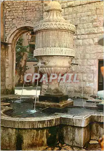 Cartes postales moderne Cote d azur vence (alpes maritimes) la fontaine du peyra