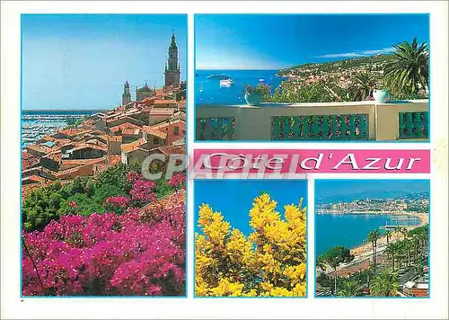 Cartes postales moderne Cote d azur