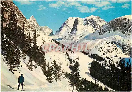 Cartes postales moderne Pralognan la vanoise (savoie) de 1410 a 2265 m les pistes