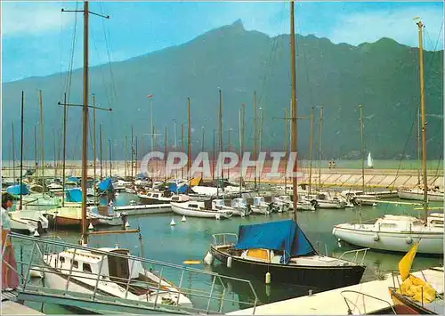 Cartes postales moderne Aix les bains le pont et ses voilliers