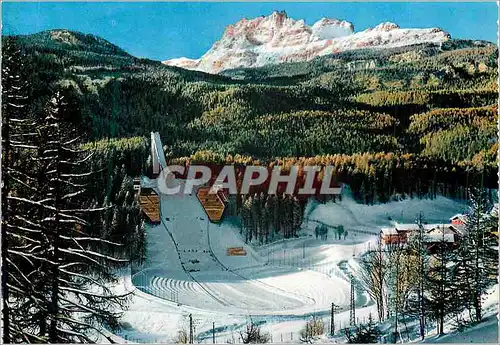 Cartes postales moderne Trampolino olimpico cortina Jeuw Olympiques