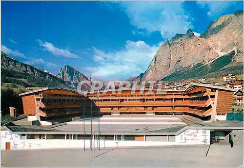 Moderne Karte Cortina d ampezzo m 1224 stade olympique de glace Jeux Olympiques