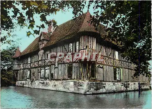 Moderne Karte Le manoir de coupesarte (xvi siecle) et ses douves