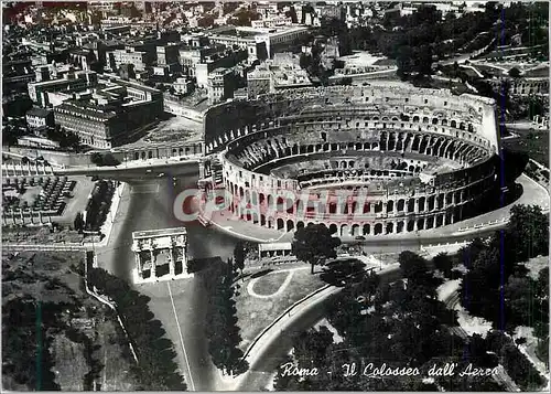 Moderne Karte Roma il colosseo dall