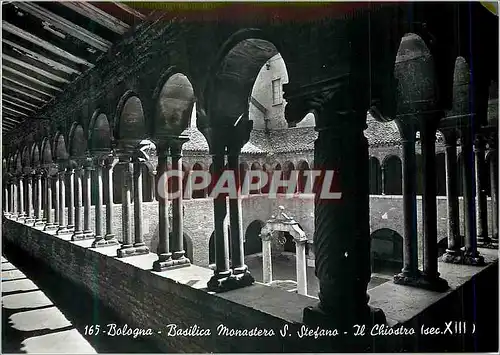 Cartes postales moderne Bologne basilique monastere s etienne le cloitre (xiii siecle)