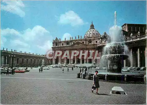 Moderne Karte Roma place saint pierre