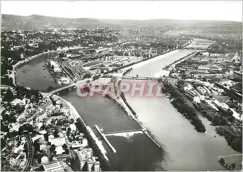 Cartes postales moderne Lyon confluent du rhone et la saone