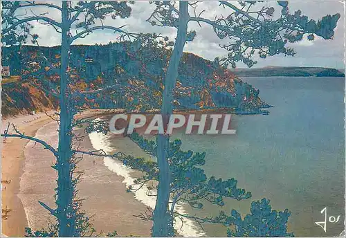 Cartes postales moderne Crozon morgat (finistere) la plage du porzia