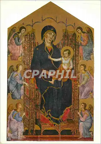 Cartes postales moderne Duccio di buoninsegna madonna ruccellai
