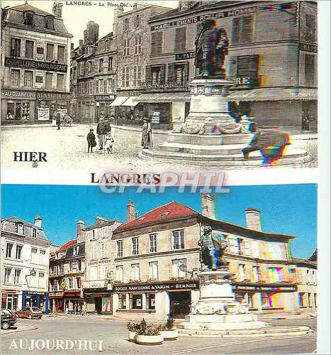 Cartes postales moderne Langres modeles reserves au tabac le major