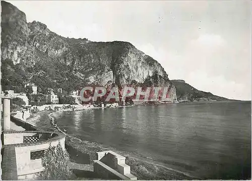 Moderne Karte Beaulieu sur mer la plage et le cap roux