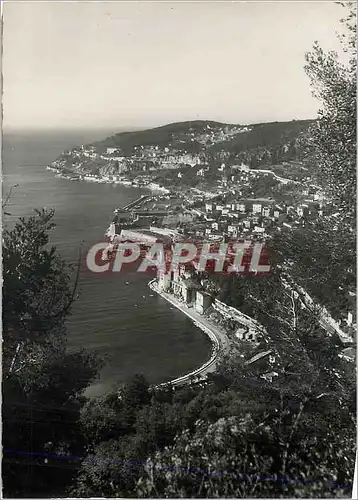 Cartes postales moderne Villefranche sur mer vue generale vers le cap de nice