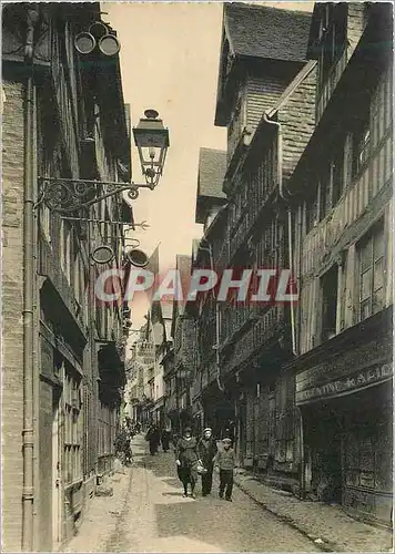 Moderne Karte Lisieux (calvados) la rue aux fevres