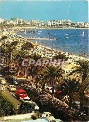 Cartes postales moderne Cannes (alpes maritimes) la croisette la cote d azur miracle de la nature