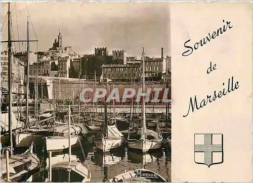 Cartes postales moderne Souvenir de marseille Bateaux
