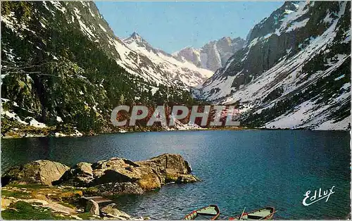 Cartes postales moderne Environs de cauterets le lac de gaube (alt 1789 m) et le vignemale (alt 3200 m)