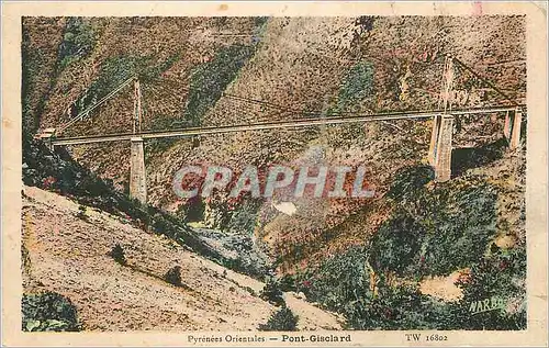 Cartes postales Pont gisclard pyrenees orientales