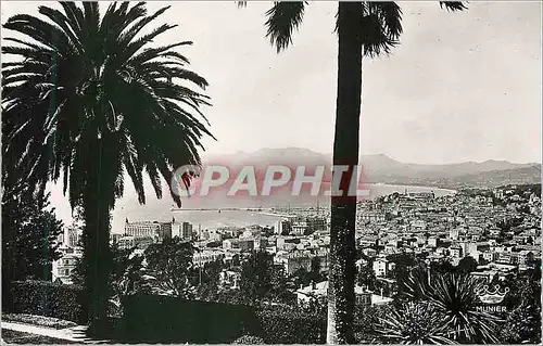 Cartes postales moderne Cannes vue generale prise de super cannes