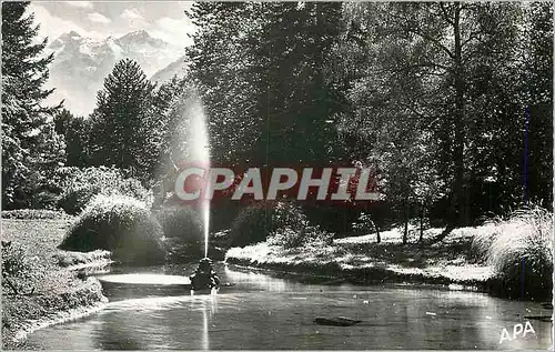 Moderne Karte Luchon superbagneres (hte gne) le parc du casino