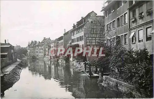 Moderne Karte Strasbourg la petite france