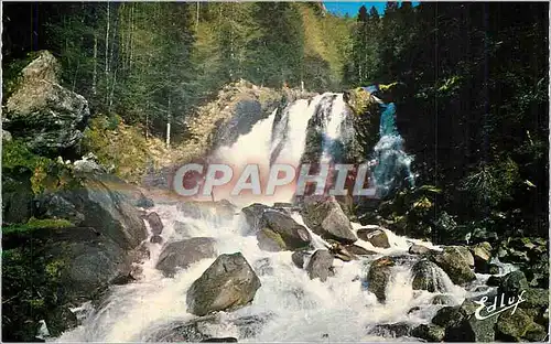 Moderne Karte Cauterets (hautes pyrenees)