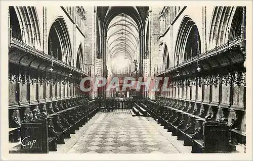 Moderne Karte St paul de leon la basilique le ch�ur Orgue