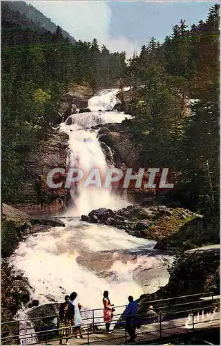 Cartes postales moderne Environs de cauterets la cascade du pont d espagne (alt 1500 m)