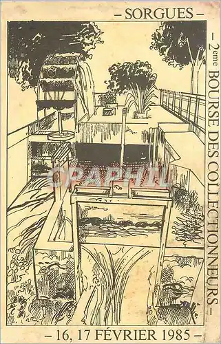 Cartes postales moderne Sorgues 16 17 fevrier 1985