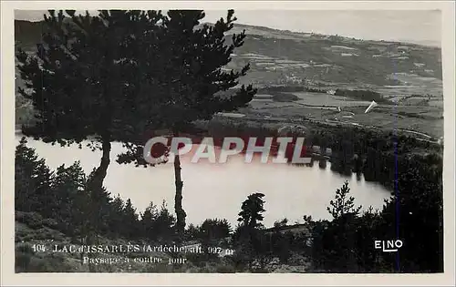 Cartes postales moderne Lac d issarles (ardeche) paysage a contre jour