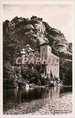 Cartes postales moderne Gorges du tarn le chateau de la gaze